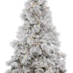 White Blizzard Flocked Tree