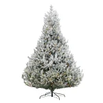 Royal Flocked Pre-Lit Tree