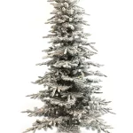 Nordic Snow Flocked Slim Tree