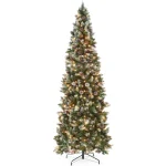 Pencil Slim Pre-Lit Tree