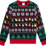 LED Light-Up Christmas Sweater