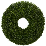 Boxwood Topiary Wreath