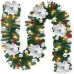Staircase Garland with Lights (9ft / 12ft)