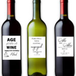 Personalised Wine Label Bottle