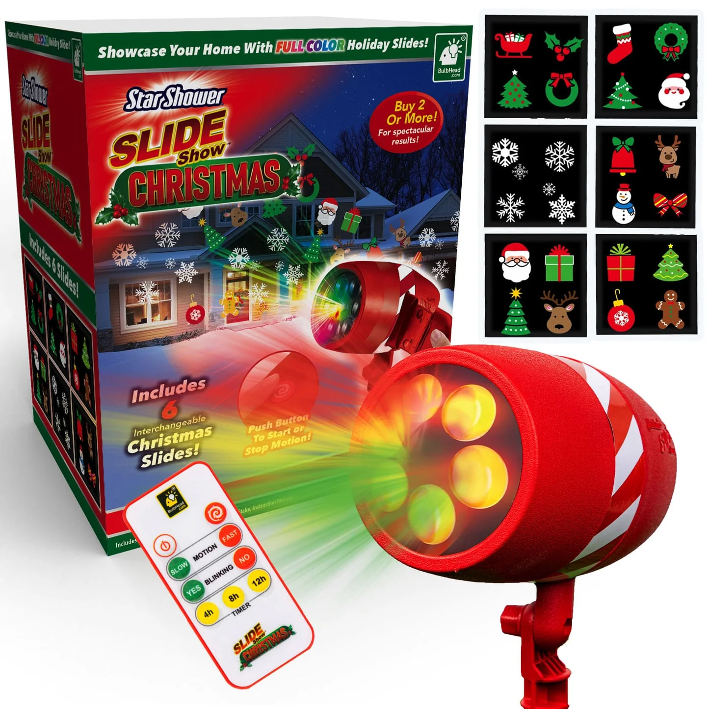 Christmas Star Light Projector - Image 1