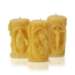 Beeswax Church Candle Set (6pc)