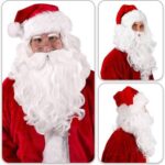 Premium Santa Beard & Wig Set (Full, Machine Washable)