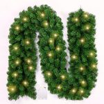 Pre-Lit Mantel Garland (6ft / 9ft)