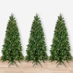 Real Touch™? Pre-Lit Washington Frasier Fir Multi-Function Slim Christmas Tree - 7.5' - Dual Color LED Lights