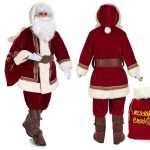 Theatrical Grade Father Christmas Suit (Wool-Look Fabric)